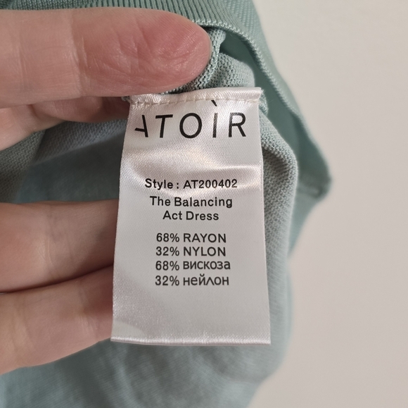 Atoir Balancing Act Dress In Lagoon Blue 4 - Picture 9 of 10